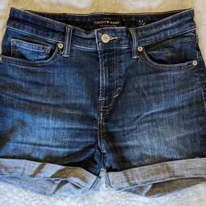 Lucky Brand cuffed denim shorts